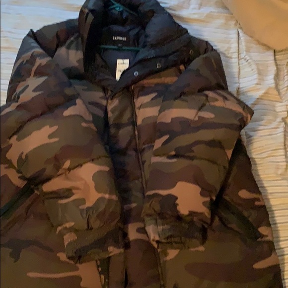 Express Camo puffer jacket - Picture 2 of 2